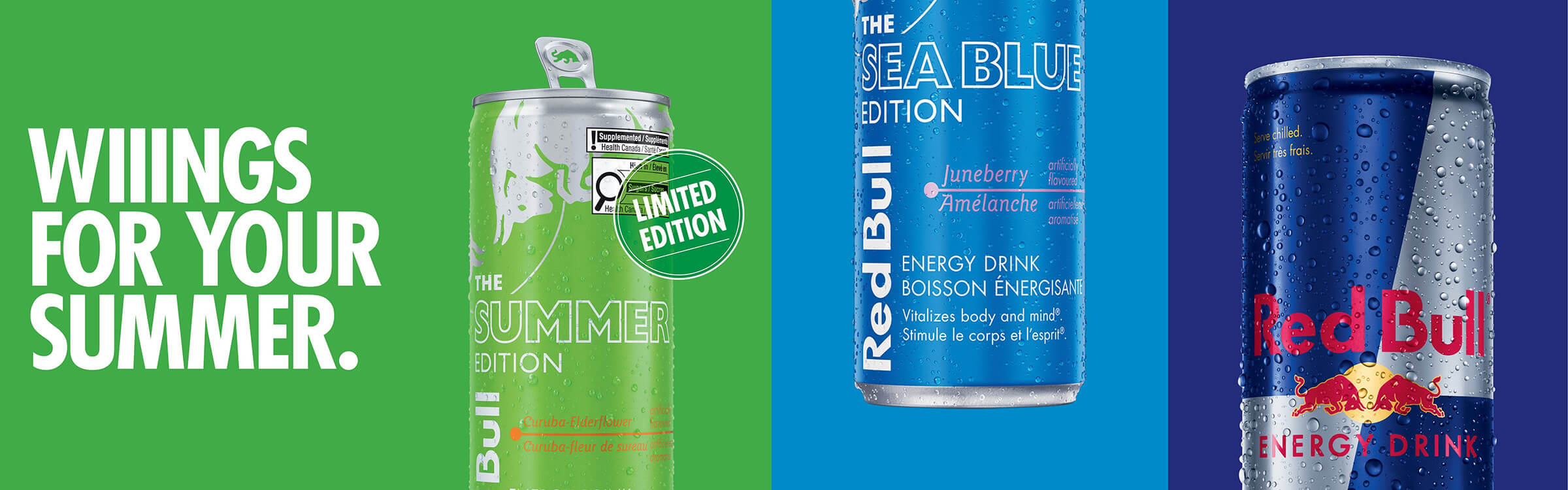 Red Bull summer banner